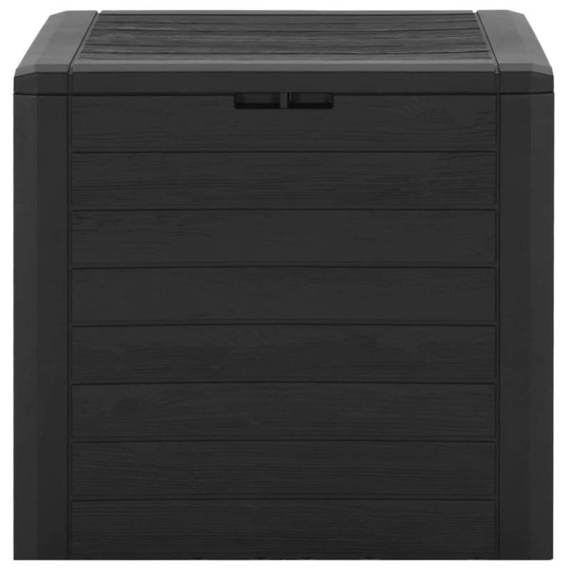 VidaXL Gartentruhe 58,5x46x55 cm Polypropylen Braun von VIDAXL