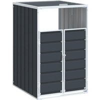 VidaXL Mülltonnenbox anthrazit von VIDAXL