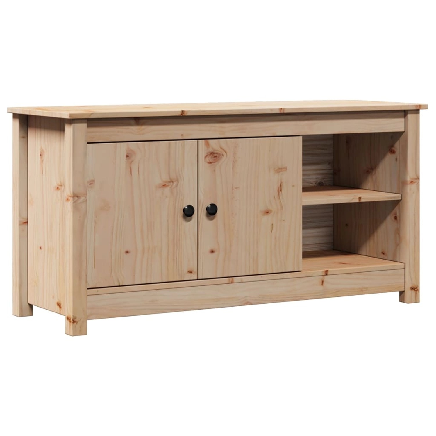 VidaXL TV-Schrank 103x36,5x52 cm Massivholz Kiefür Modell 4 VidaXL TV-Schrank 103x36,5x52 cm Massivholz Kiefür Modell 4 von VIDAXL