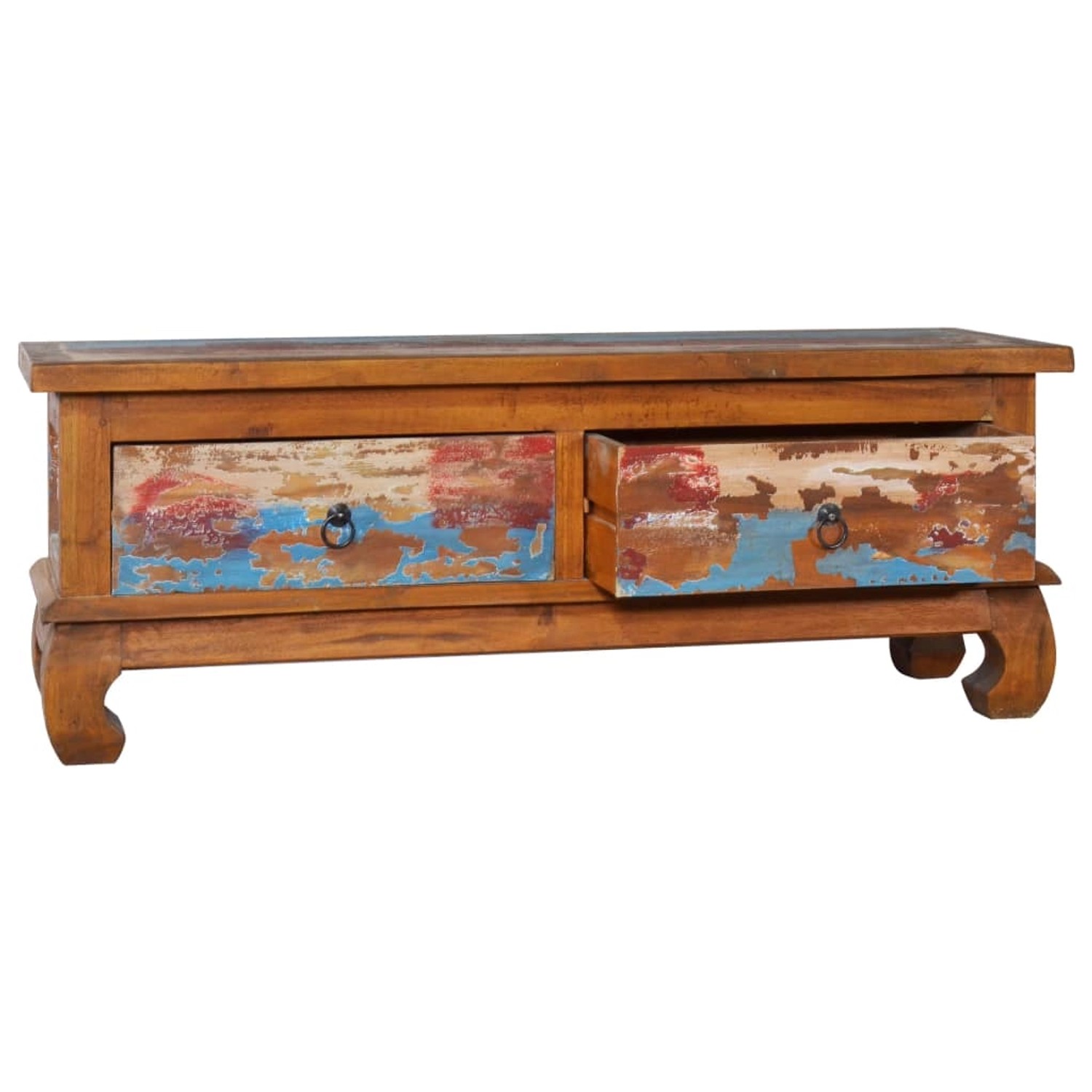 VidaXL TV-Schrank 110x35x40 cm Teak Altholz VidaXL TV-Schrank 110x35x40 cm Teak Altholz von VIDAXL