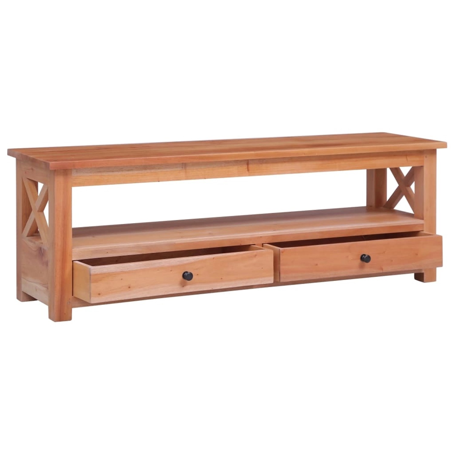 VidaXL TV-Schrank 115x30x40 cm Massivholz Mahagoni VidaXL TV-Schrank 115x30x40 cm Massivholz Mahagoni von VIDAXL