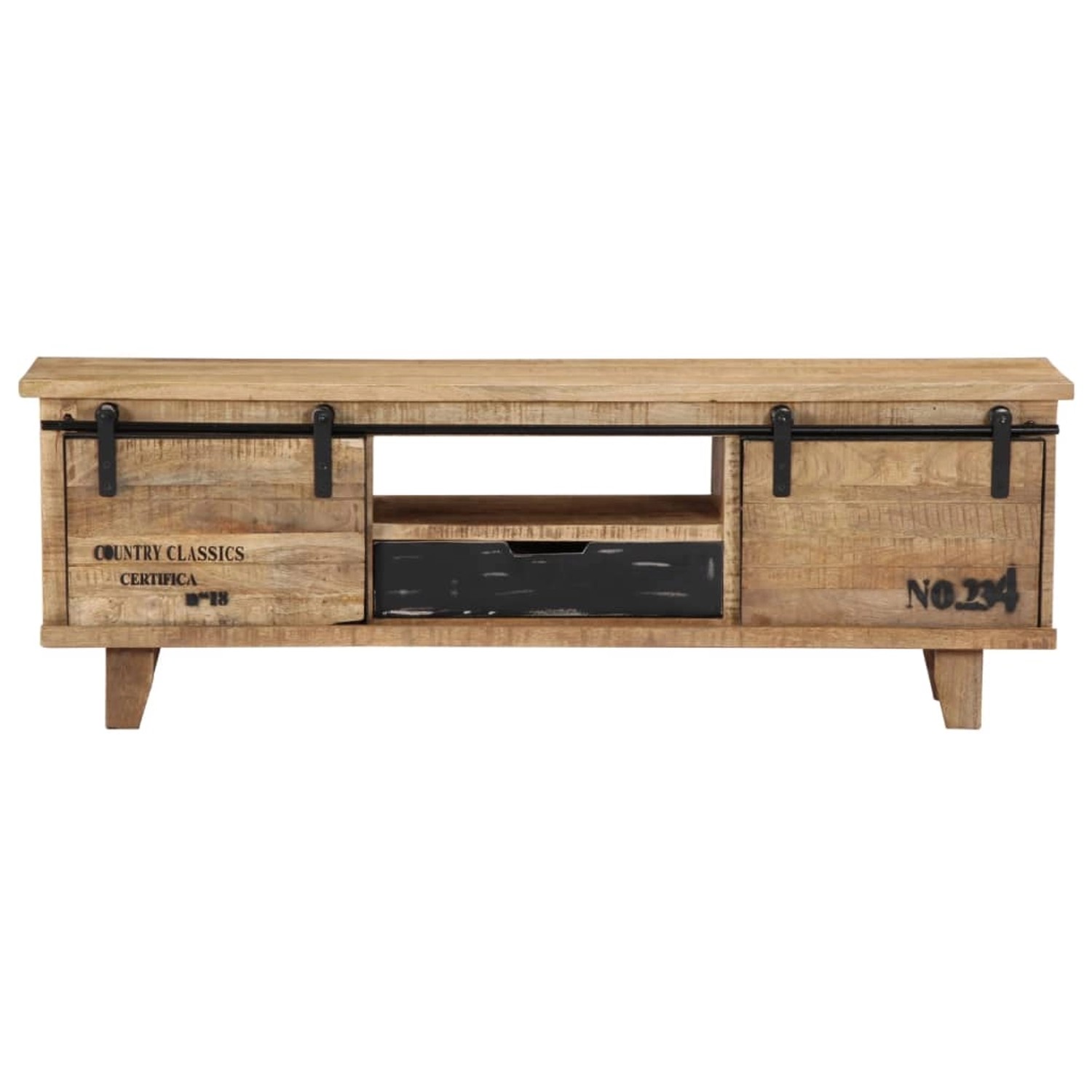 VidaXL TV-Schrank 120x30x40 cm Massivholz Mango Modell 4 VidaXL TV-Schrank 120x30x40 cm Massivholz Mango Modell 4 von VIDAXL