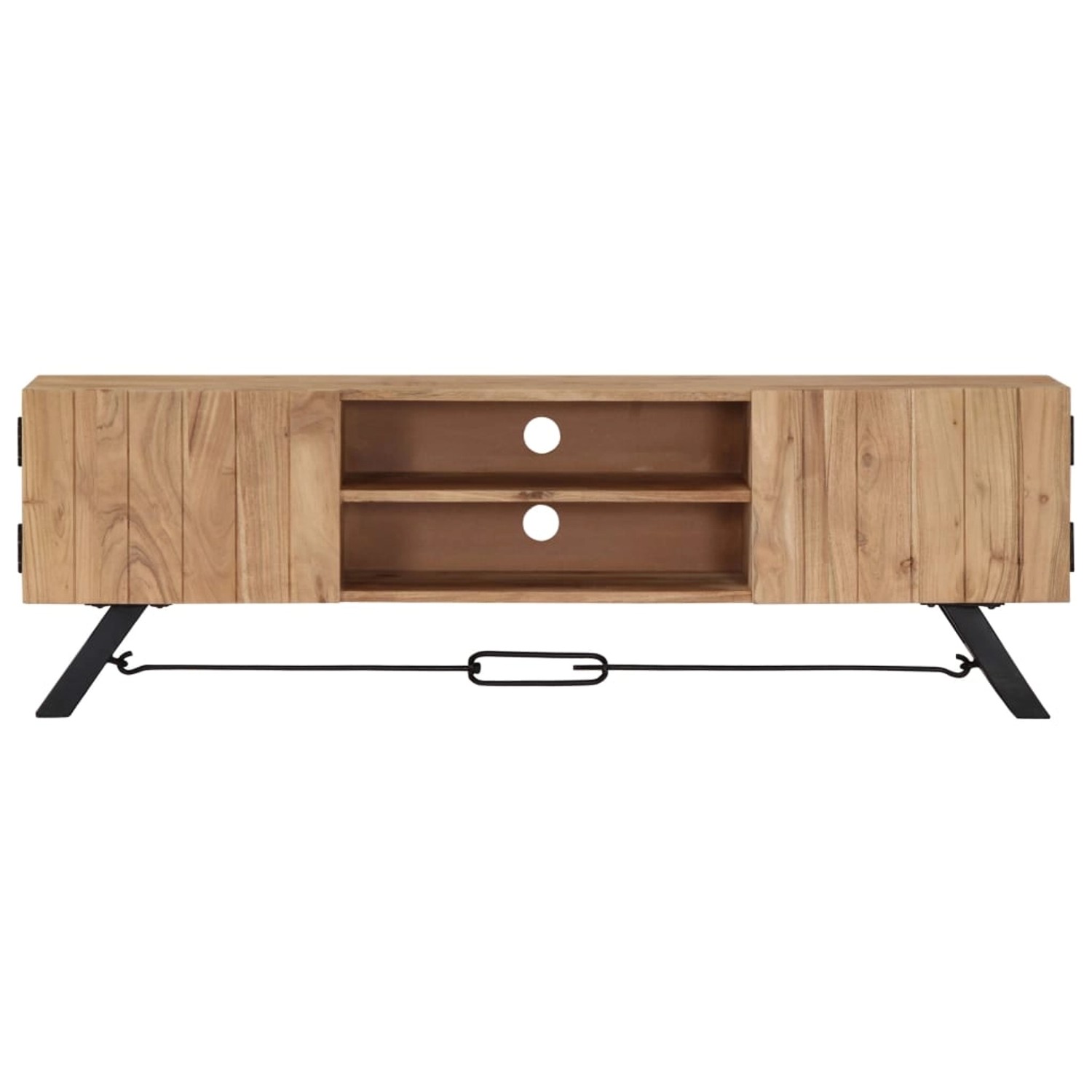 VidaXL TV-Schrank 140 x 30 x 45 cm Massivholz Akazie Modell 1 VidaXL TV-Schrank 140 x 30 x 45 cm Massivholz Akazie Modell 1 von VIDAXL