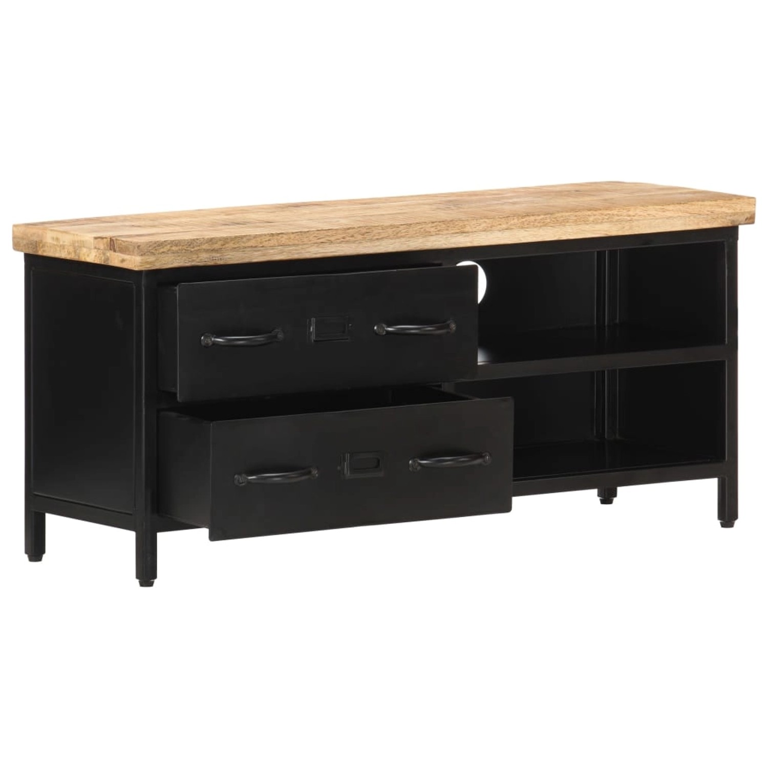 VidaXL TV-Schrank 90x30x41 cm Raues Mangoholz VidaXL TV-Schrank 90x30x41 cm Raues Mangoholz von VIDAXL