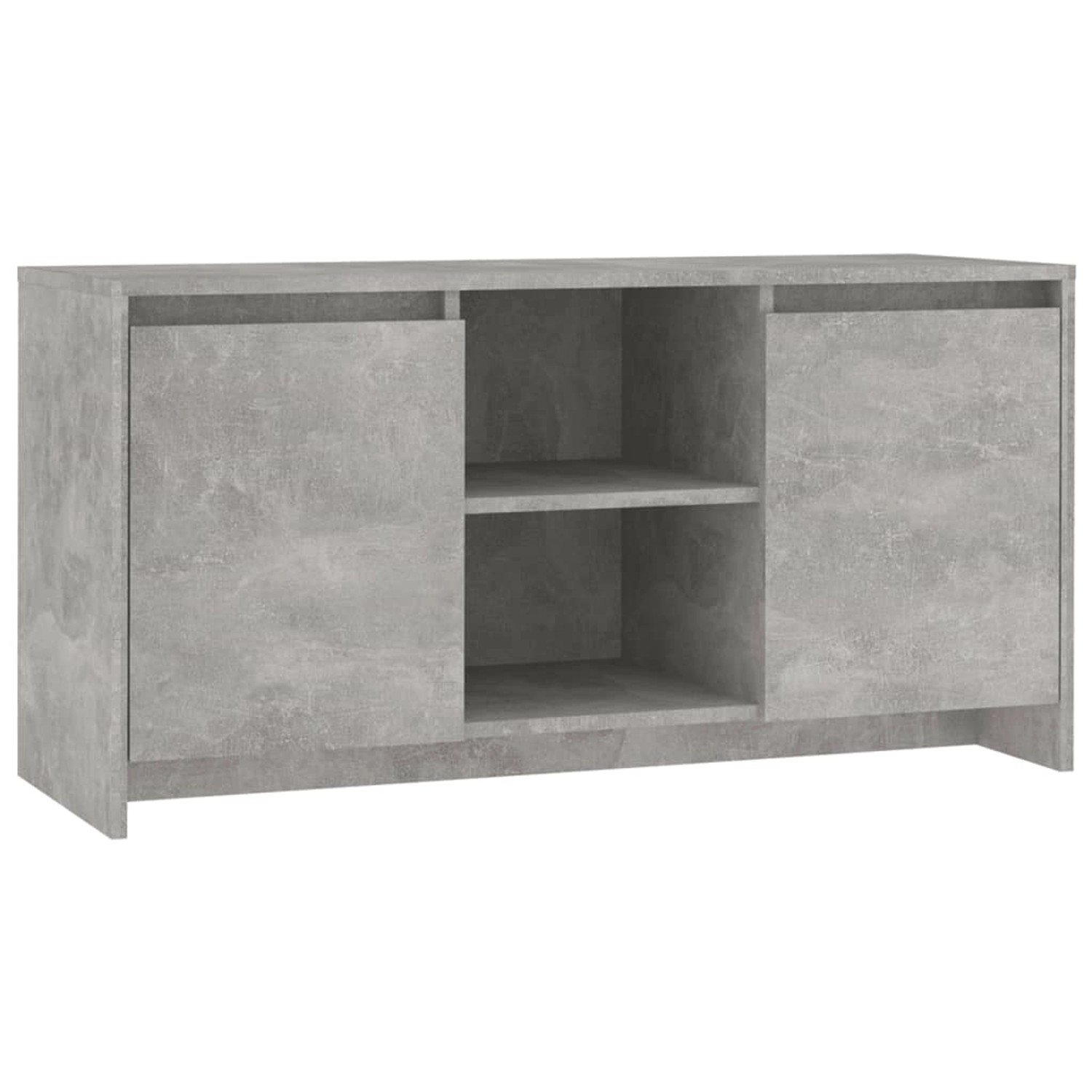 VidaXL TV-Schrank Betongrau 102x37,5x52,5 cm Holzwerkstoff Modell 1 VidaXL TV-Schrank Betongrau 102x37,5x52,5 cm Holzwerkstoff Modell 1 von VIDAXL