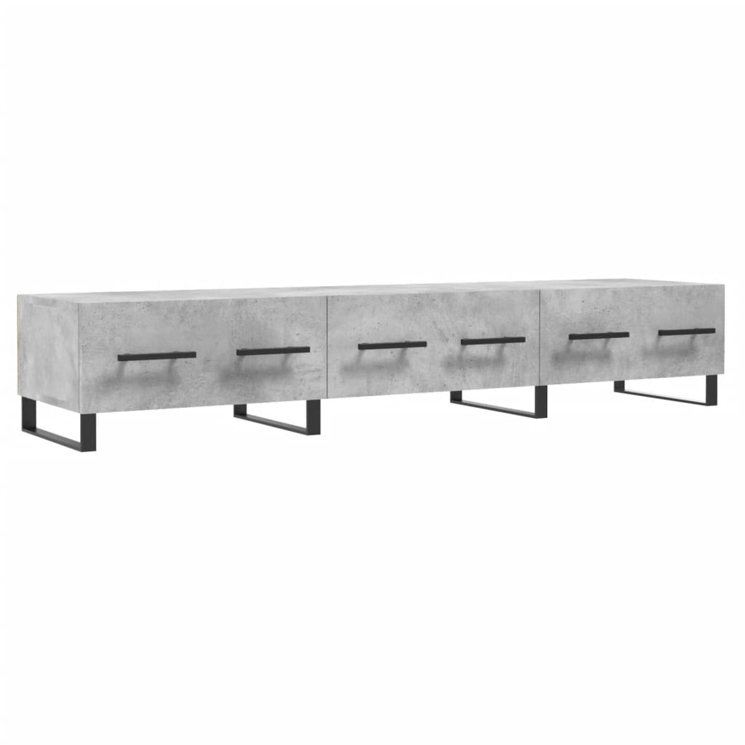 VidaXL TV-Schrank Betongrau 150x36x30 cm Holzwerkstoff Modell 5 VidaXL TV-Schrank Betongrau 150x36x30 cm Holzwerkstoff Modell 5 von VIDAXL
