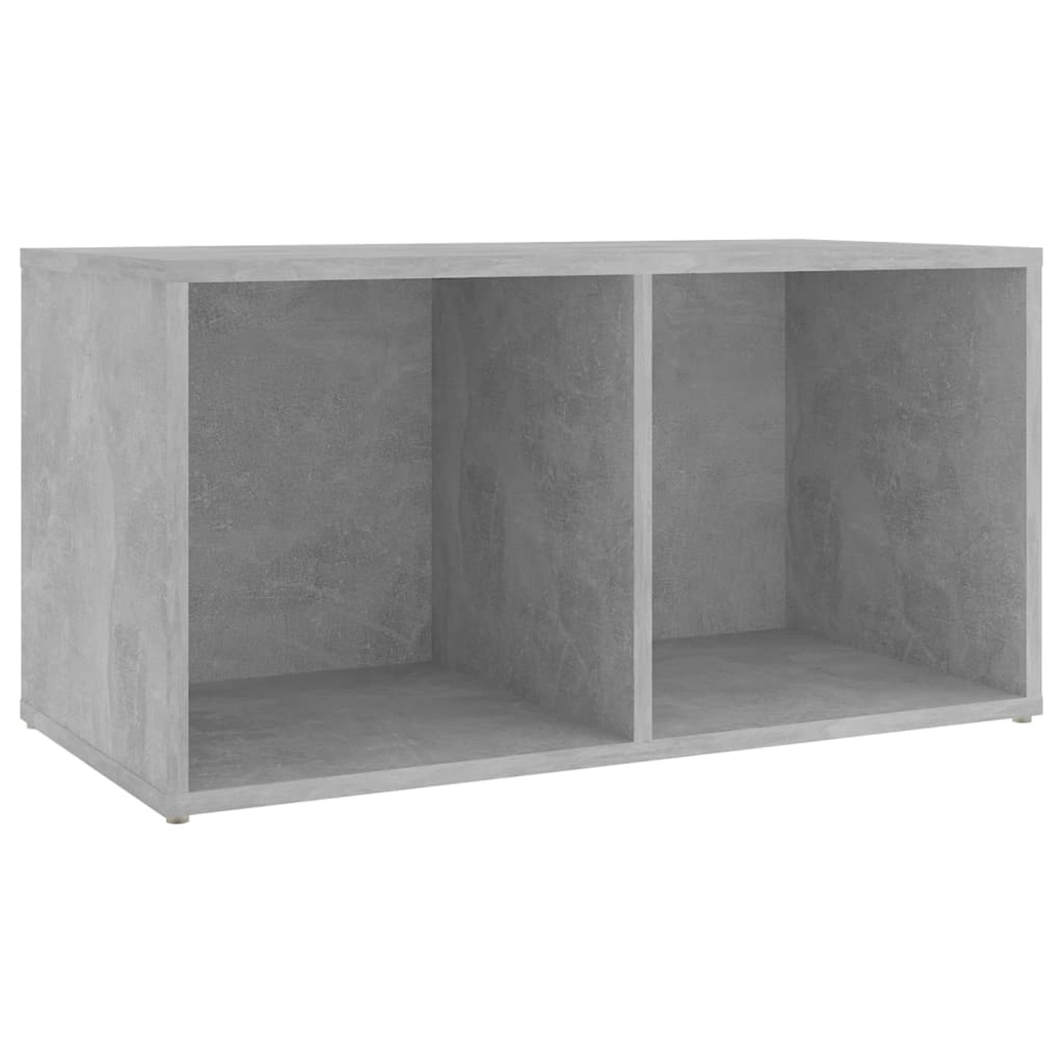 VidaXL TV-Schrank Betongrau 72x35x36,5 cm Holzwerkstoff von VIDAXL