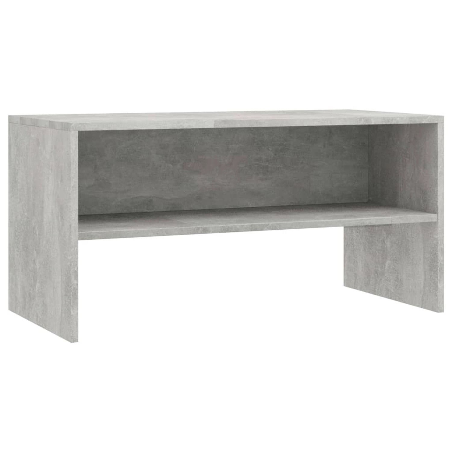 VidaXL TV-Schrank Betongrau 80x40x40 cm Holzwerkstoff VidaXL TV-Schrank Betongrau 80x40x40 cm Holzwerkstoff von VIDAXL