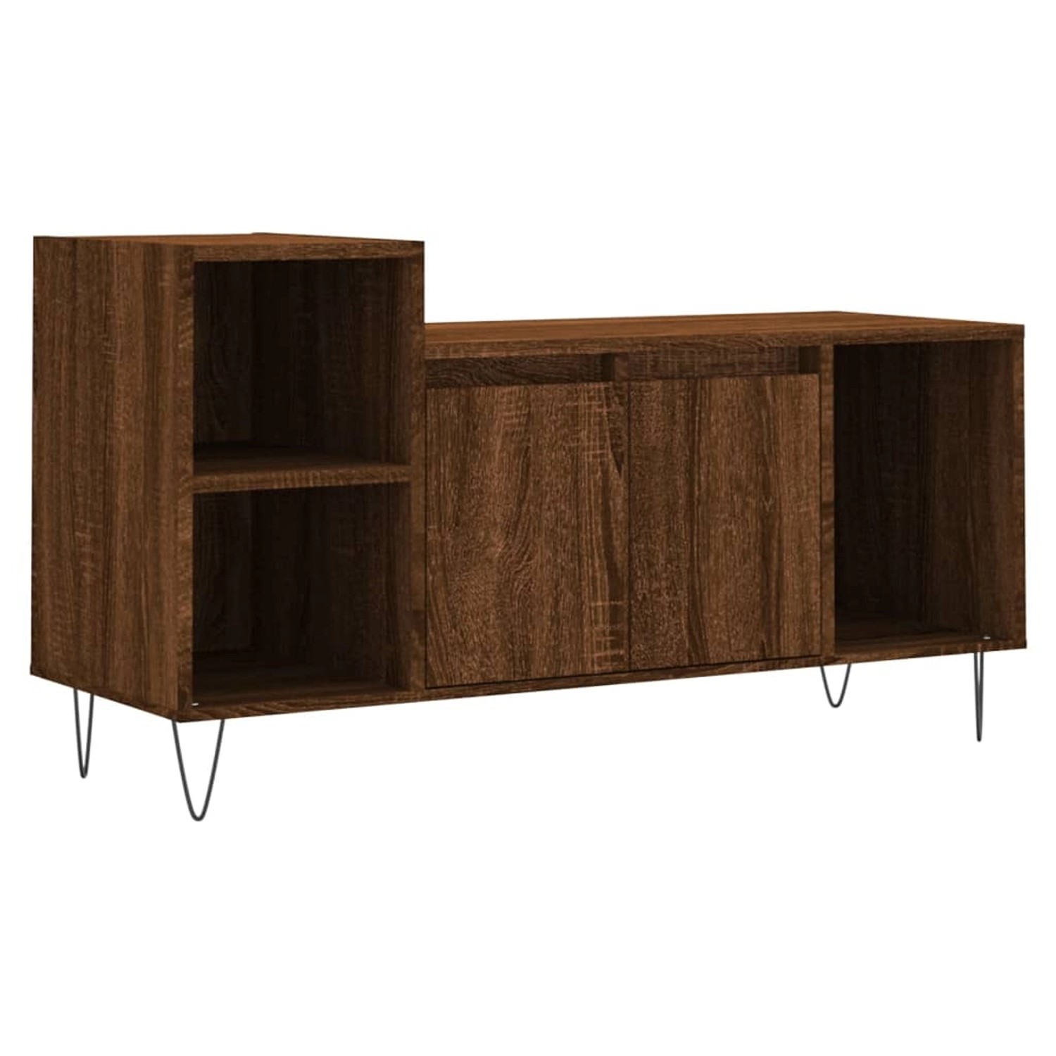 VidaXL TV-Schrank Braun Eichen-Optik 100x35x55 cm Holzwerkstoff Modell 5 VidaXL TV-Schrank Braun Eichen-Optik 100x35x55 cm Holzwerkstoff Modell 5 von VIDAXL