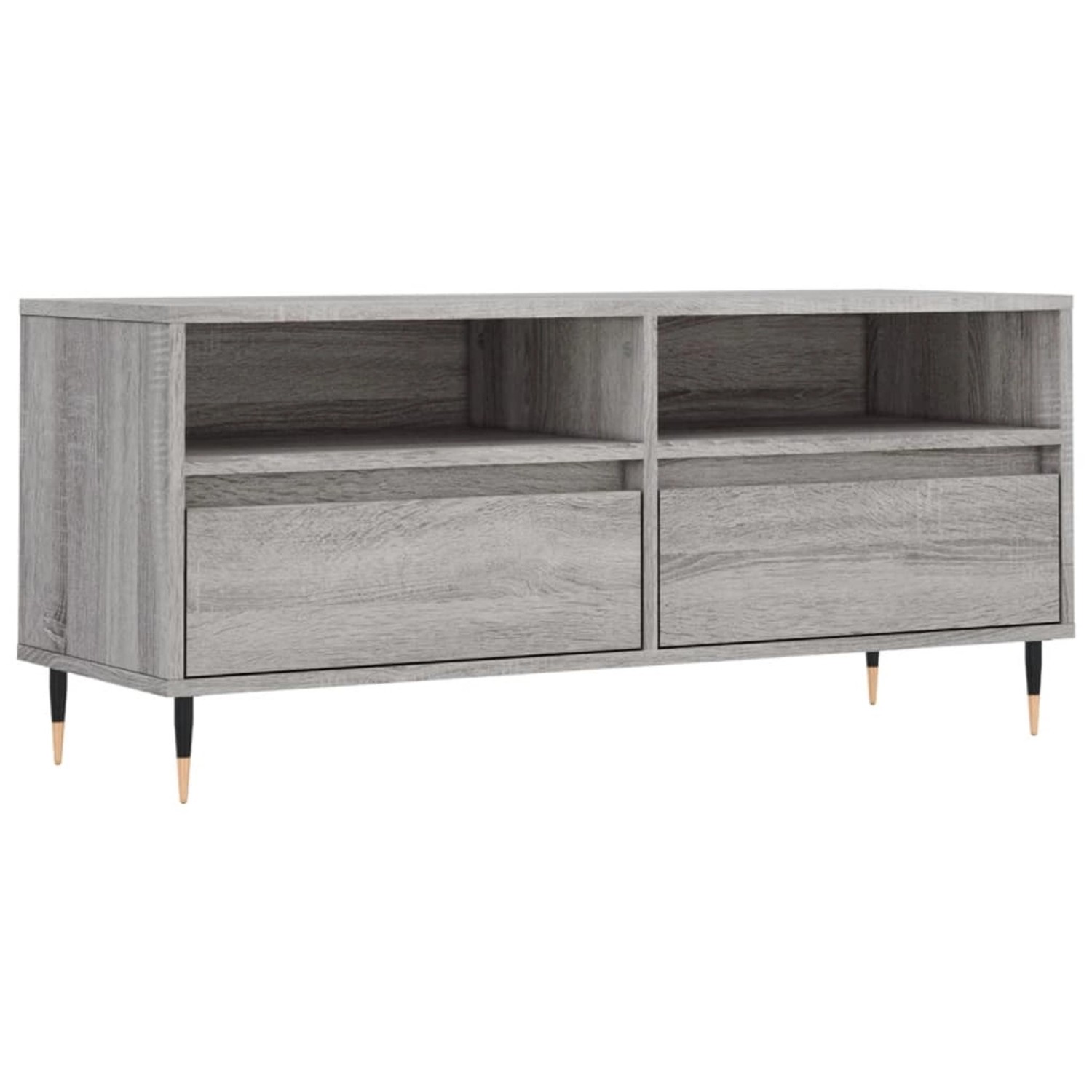 VidaXL TV-Schrank Grau Sonoma 100x34,5x44,5 cm Holzwerkstoff  Modell 4 von VIDAXL