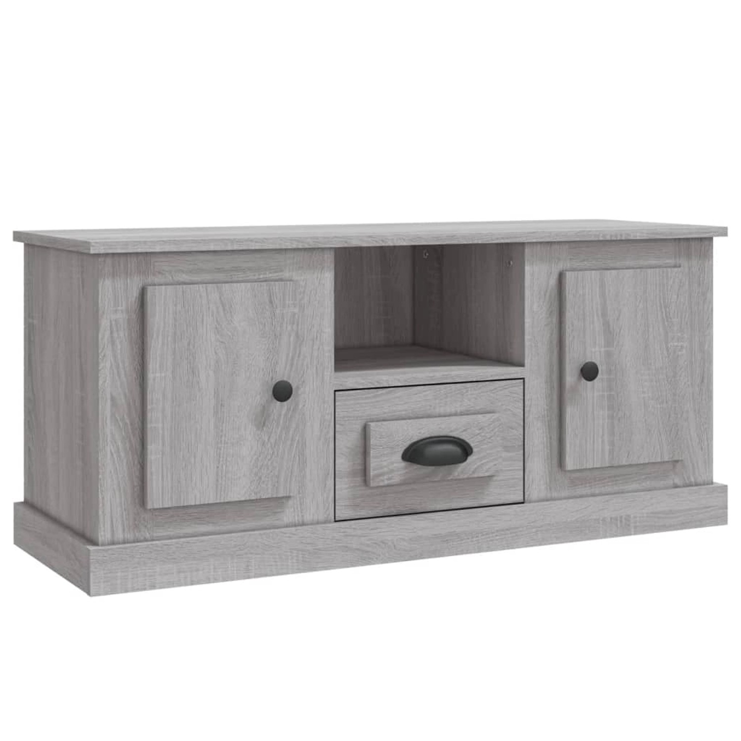 VidaXL TV-Schrank Grau Sonoma 100x35,5x45 cm Holzwerkstoff  Modell 1 von VIDAXL