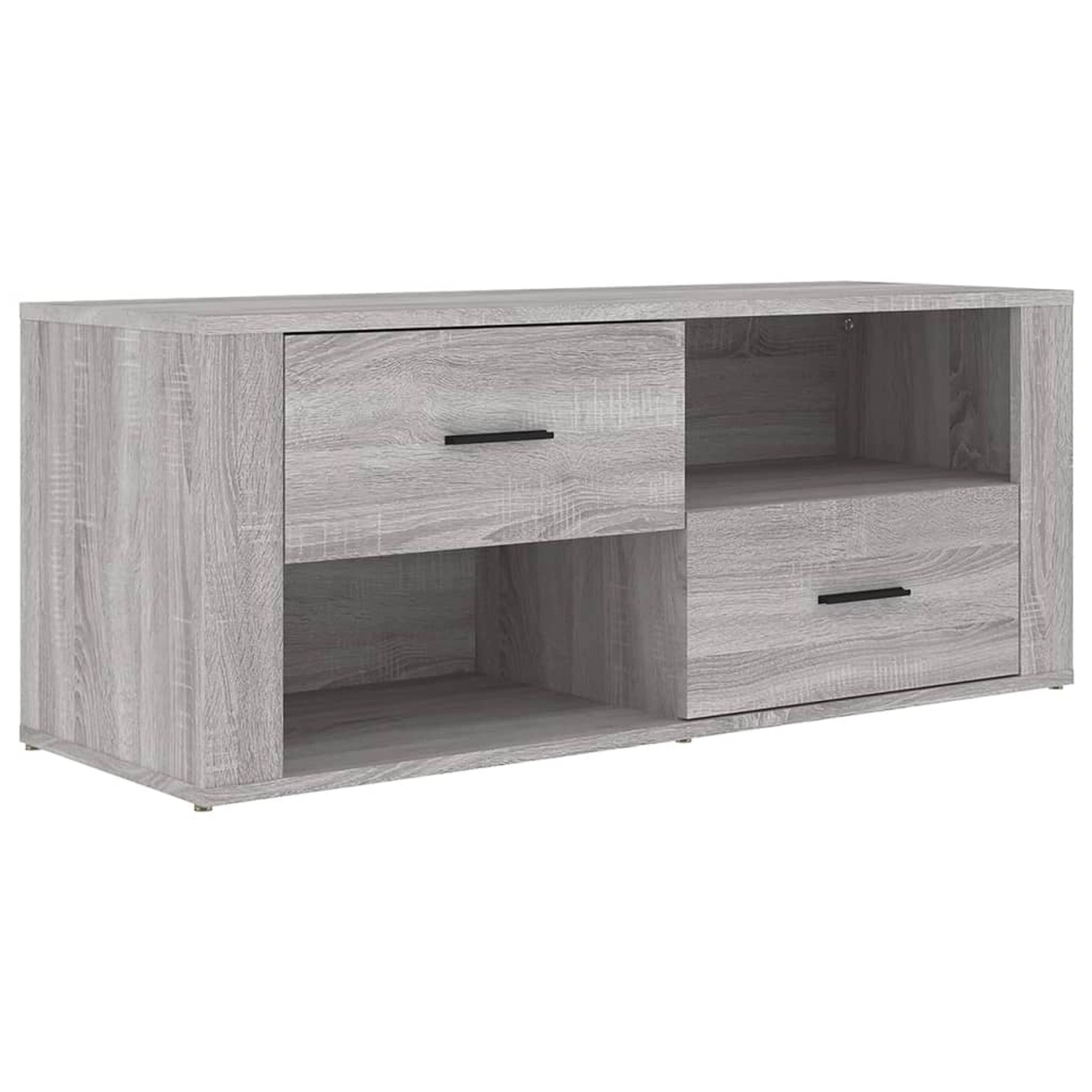 VidaXL TV-Schrank Grau Sonoma 100x35x40 cm Holzwerkstoff  Modell 5 von VIDAXL