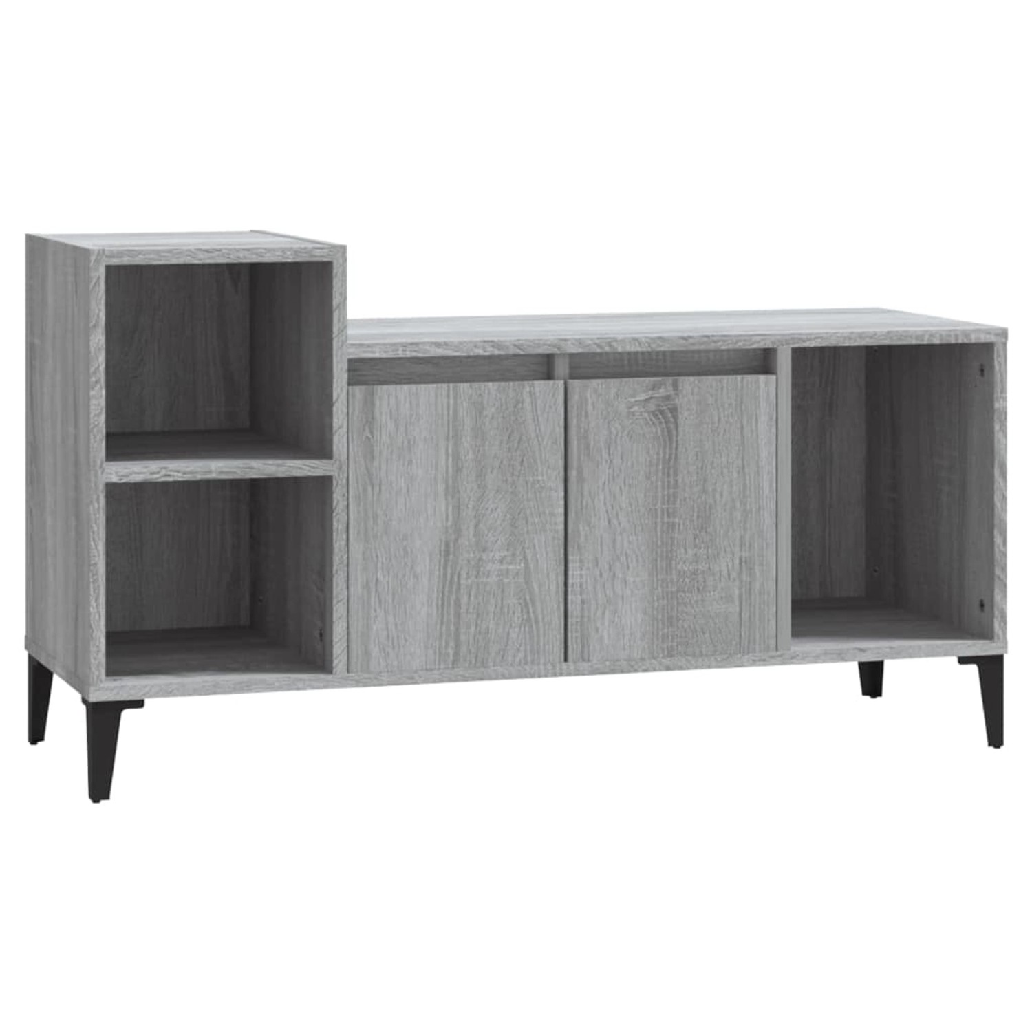 VidaXL TV-Schrank Grau Sonoma 100x35x55 cm Holzwerkstoff  Modell 2 von VIDAXL