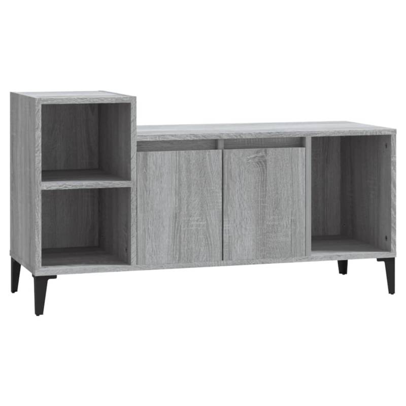 VidaXL TV-Schrank Grau Sonoma 100x35x55 cm Holzwerkstoff  Modell 2 von VIDAXL