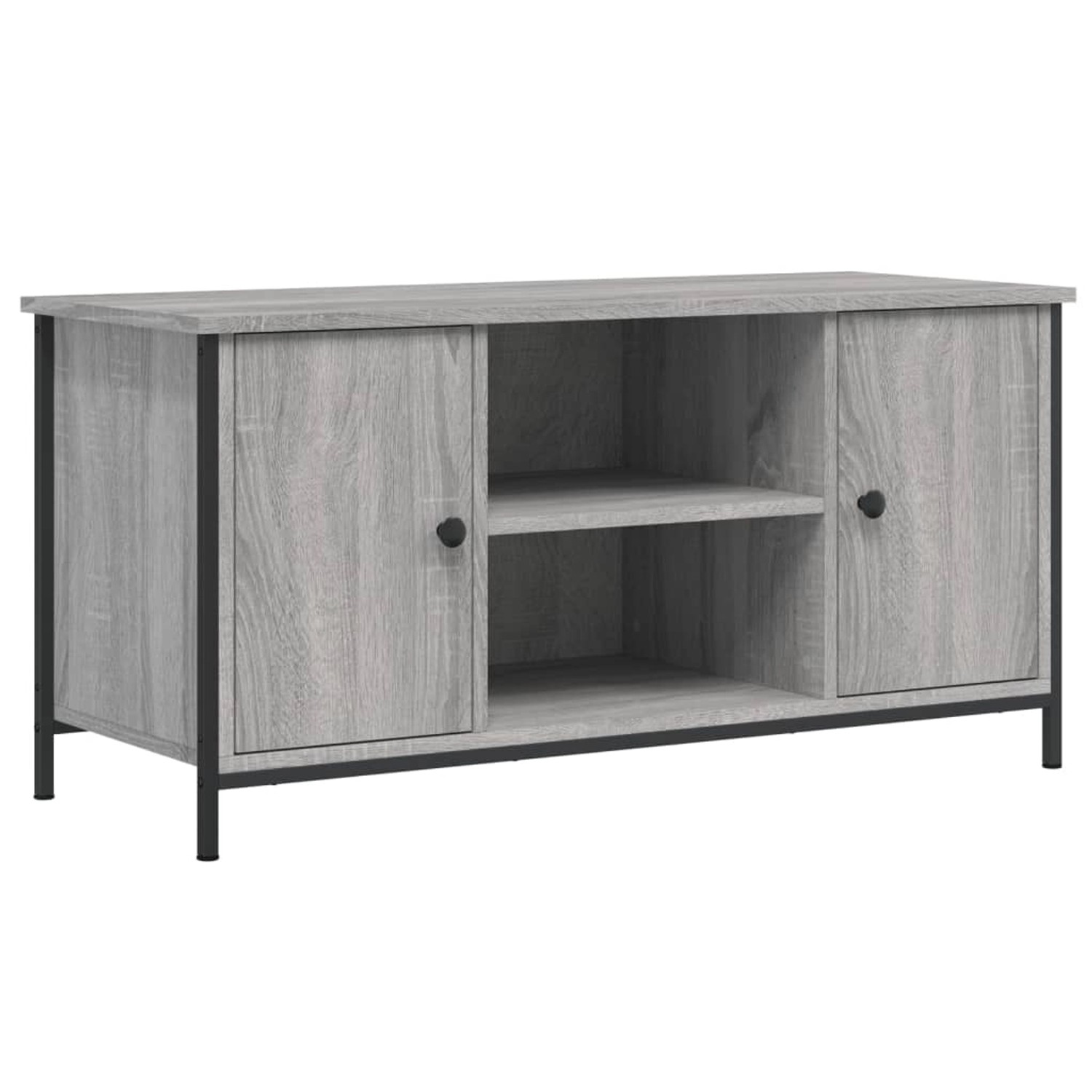 VidaXL TV-Schrank Grau Sonoma 100x40x50 cm Holzwerkstoff von VIDAXL