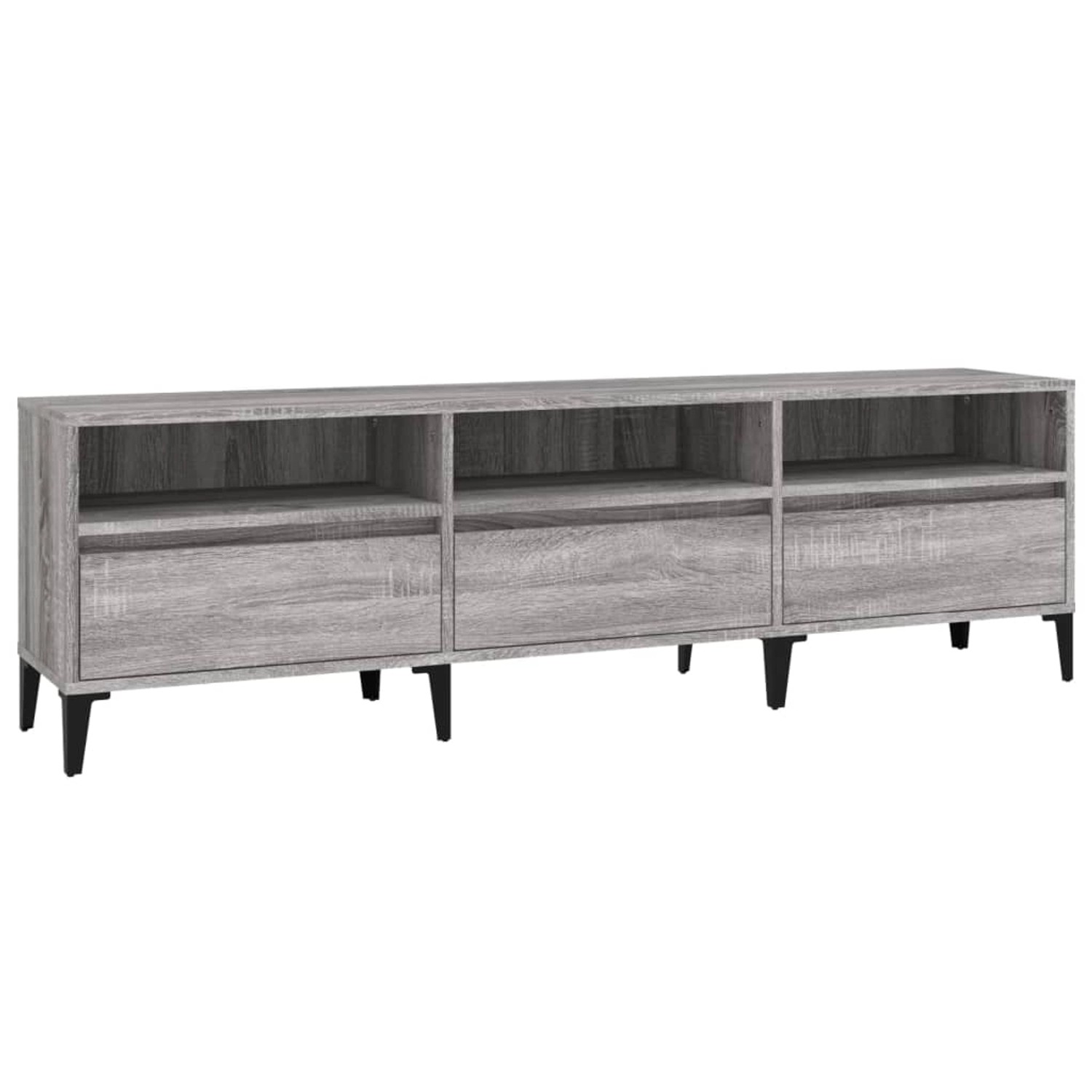 VidaXL TV-Schrank Grau Sonoma 150x30x44,5 cm Holzwerkstoff  Modell 1 von VIDAXL