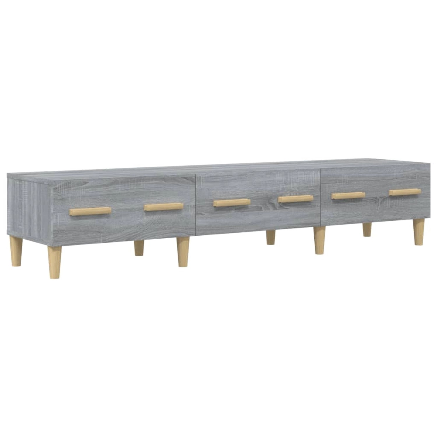 VidaXL TV-Schrank Grau Sonoma 150x34,5x30 cm Holzwerkstoff  Modell 1 von VIDAXL