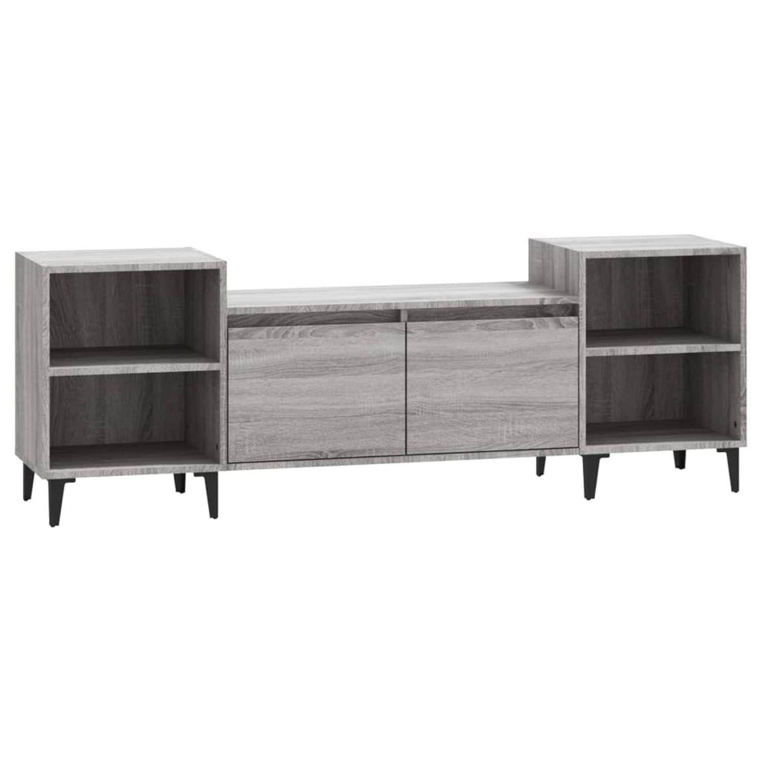 VidaXL TV-Schrank Grau Sonoma 160x35x55 cm Holzwerkstoff  Modell 1 von VIDAXL