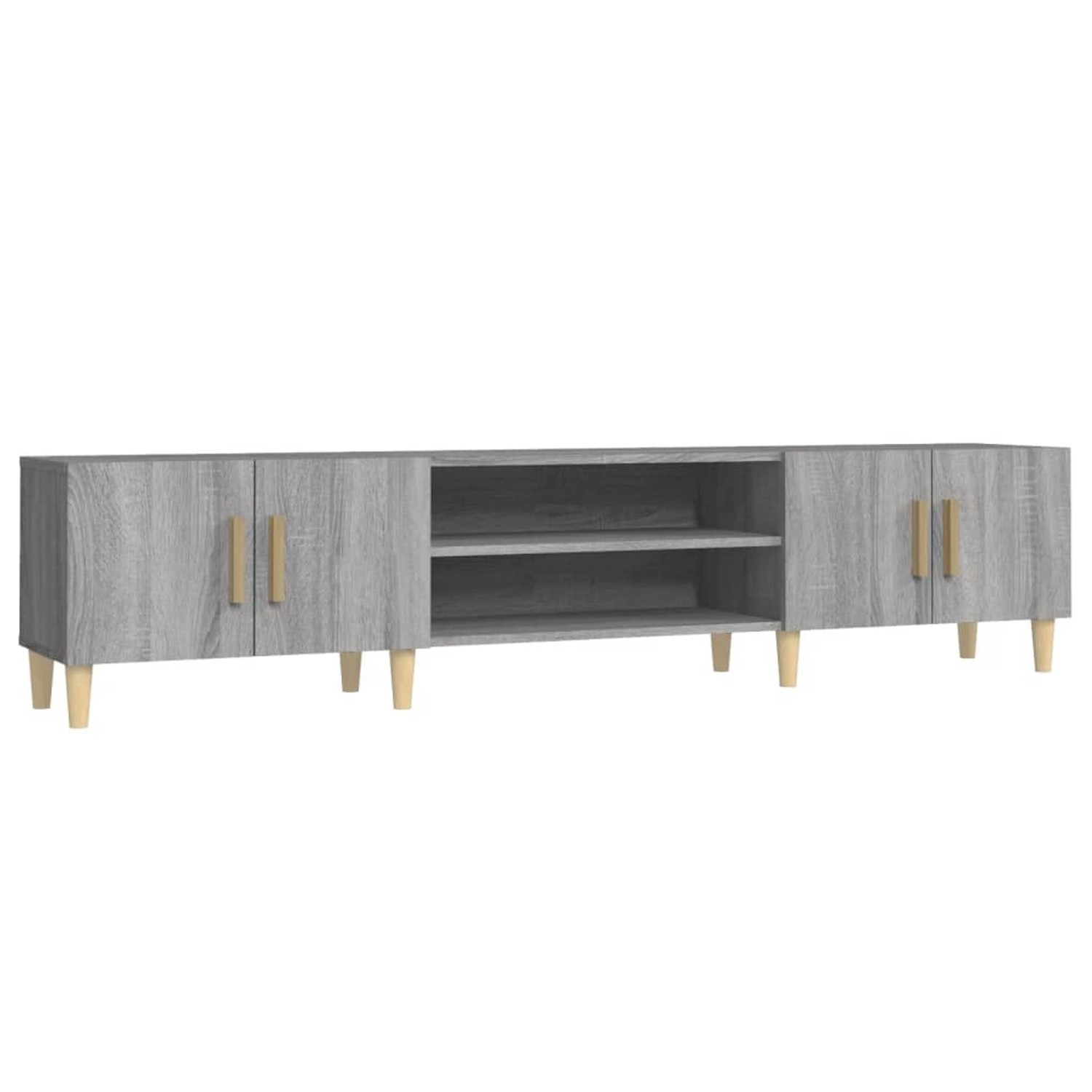 VidaXL TV-Schrank Grau Sonoma 180x31,5x40 cm Holzwerkstoff  Modell 1 von VIDAXL
