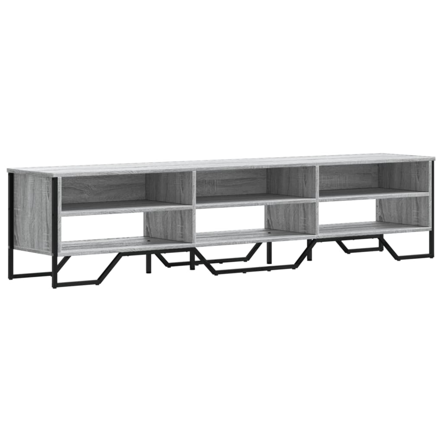 VidaXL TV-Schrank Grau Sonoma 180x34x41 cm Holzwerkstoff von VIDAXL