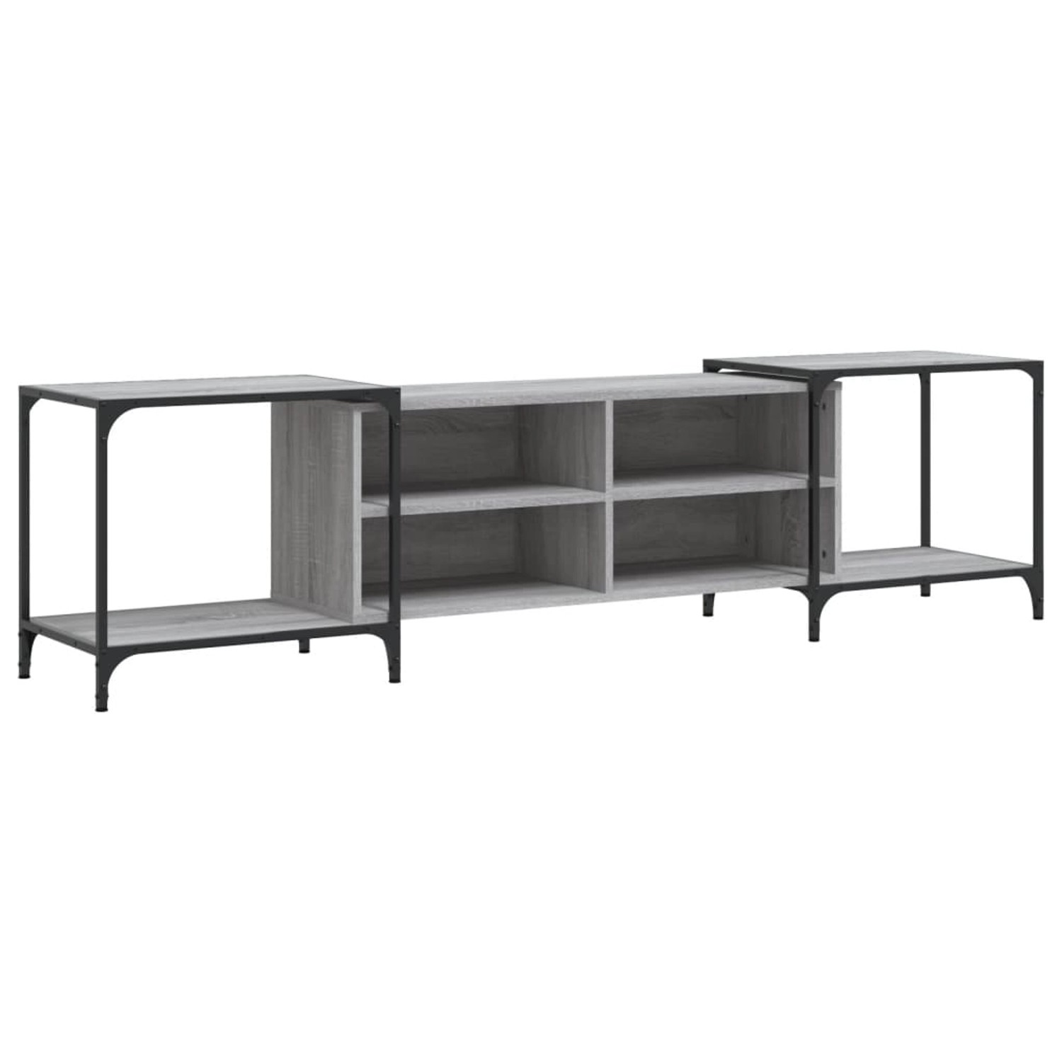 VidaXL TV-Schrank Grau Sonoma 203x37x50 cm Holzwerkstoff von VIDAXL