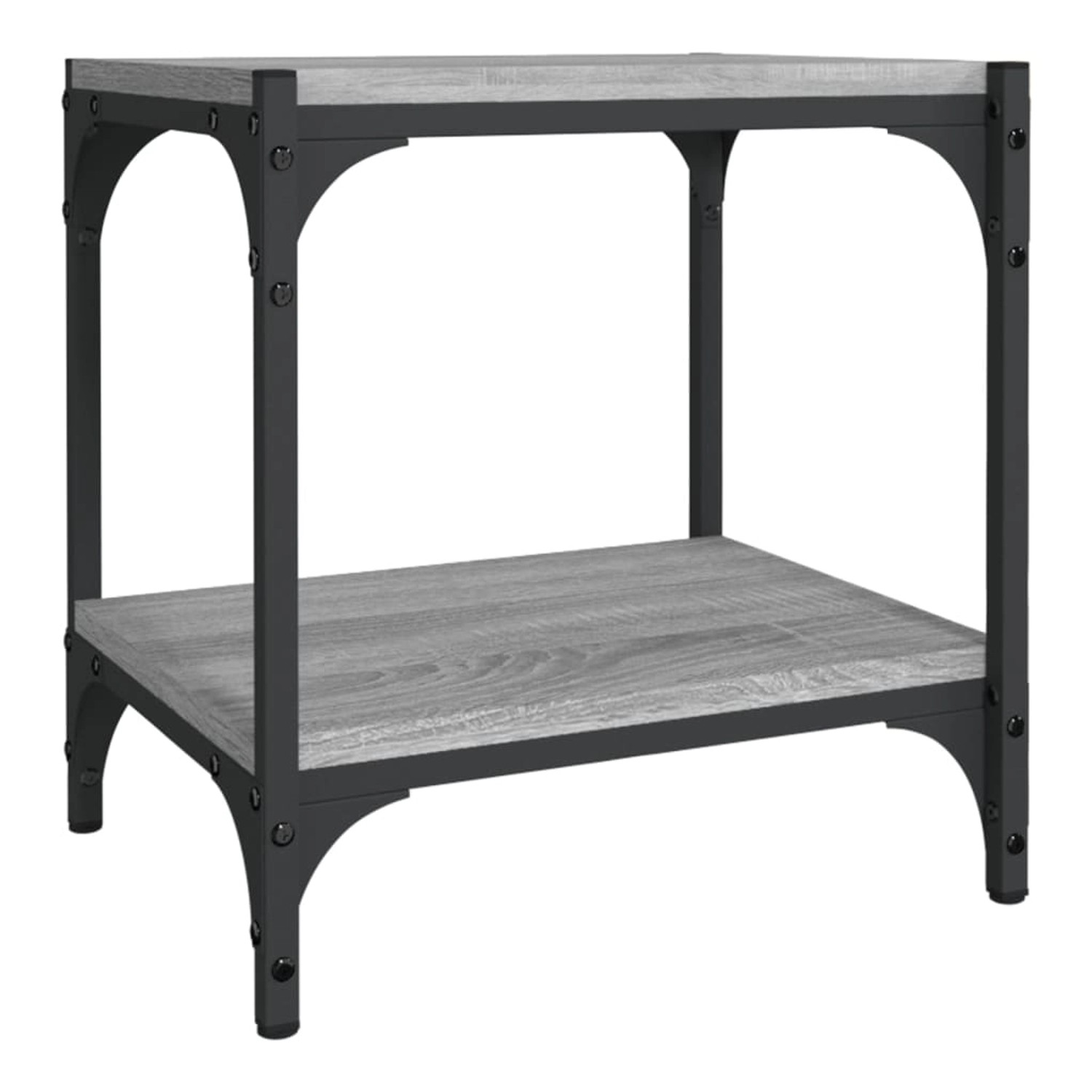 VidaXL TV-Schrank Grau Sonoma 40x33x41 cm Holzwerkstoff und Stahl von VIDAXL