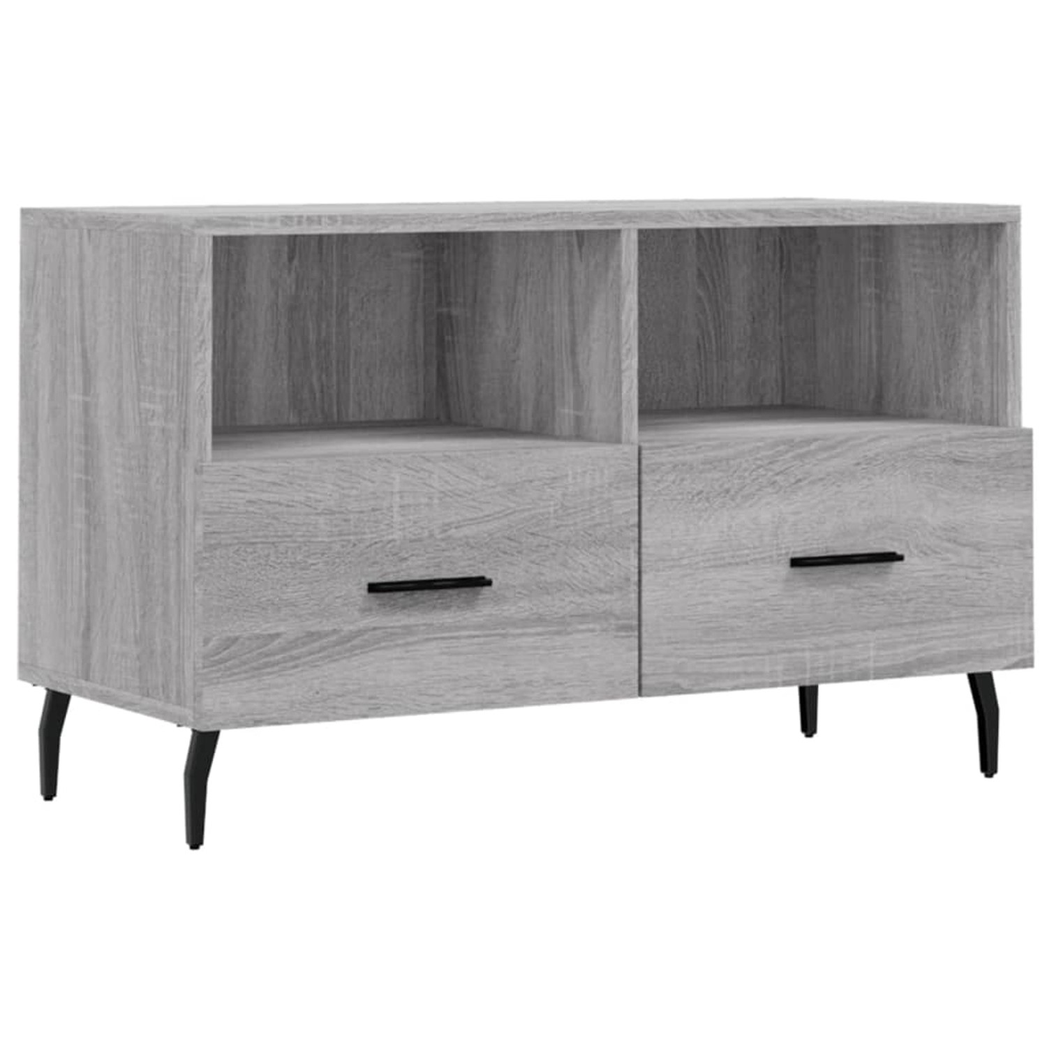 VidaXL TV-Schrank Grau Sonoma 80x36x50 cm Holzwerkstoff  Modell 8 von VIDAXL