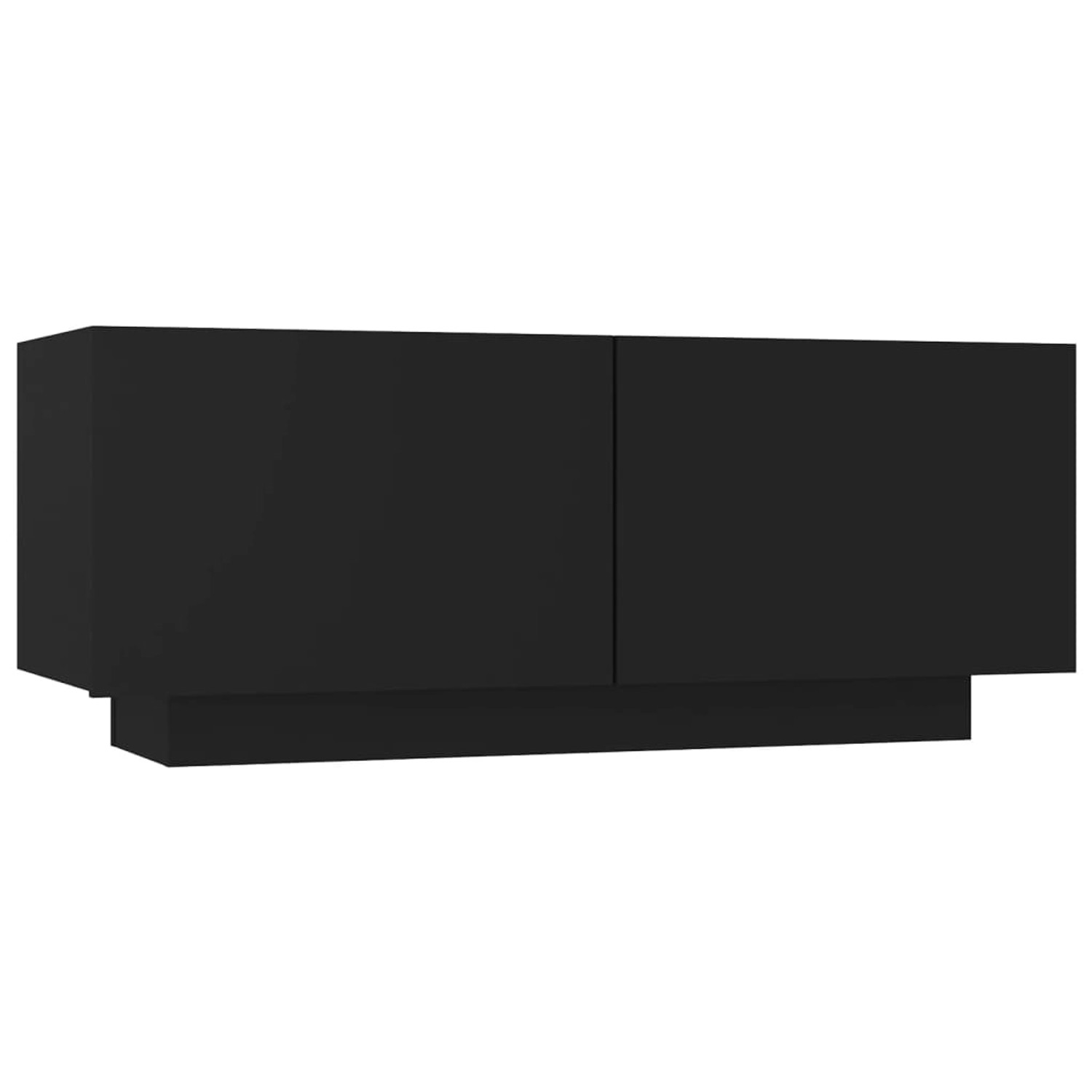 VidaXL TV-Schrank Schwarz 100x35x40 cm Holzwerkstoff Modell 1 VidaXL TV-Schrank Schwarz 100x35x40 cm Holzwerkstoff Modell 1 von VIDAXL