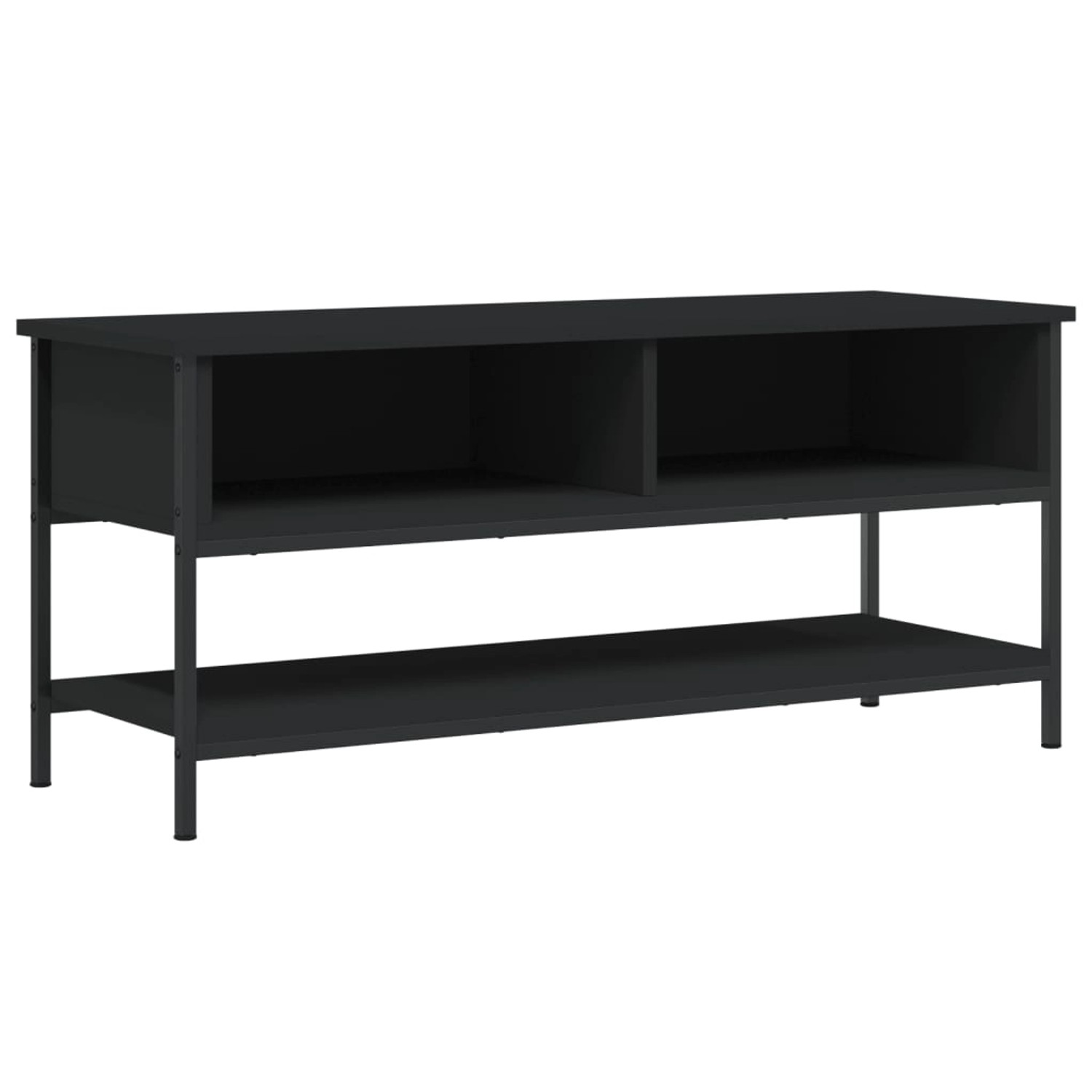 VidaXL TV-Schrank Schwarz 100x35x45 cm Holzwerkstoff VidaXL TV-Schrank Schwarz 100x35x45 cm Holzwerkstoff von VIDAXL