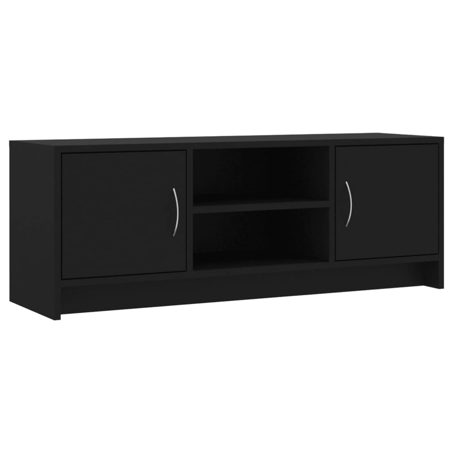 VidaXL TV-Schrank Schwarz 102x30x37,5 cm Holzwerkstoff VidaXL TV-Schrank Schwarz 102x30x37,5 cm Holzwerkstoff von VIDAXL