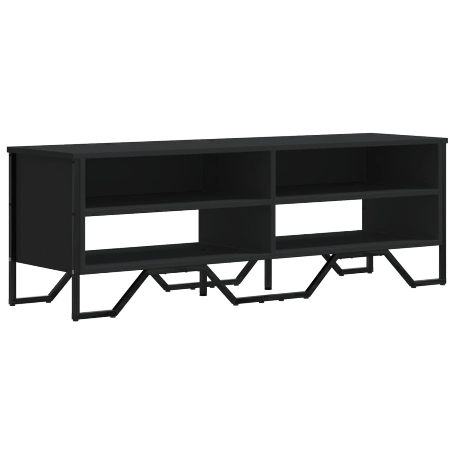 VidaXL TV-Schrank Schwarz 122x34x41 cm Holzwerkstoff VidaXL TV-Schrank Schwarz 122x34x41 cm Holzwerkstoff von VIDAXL