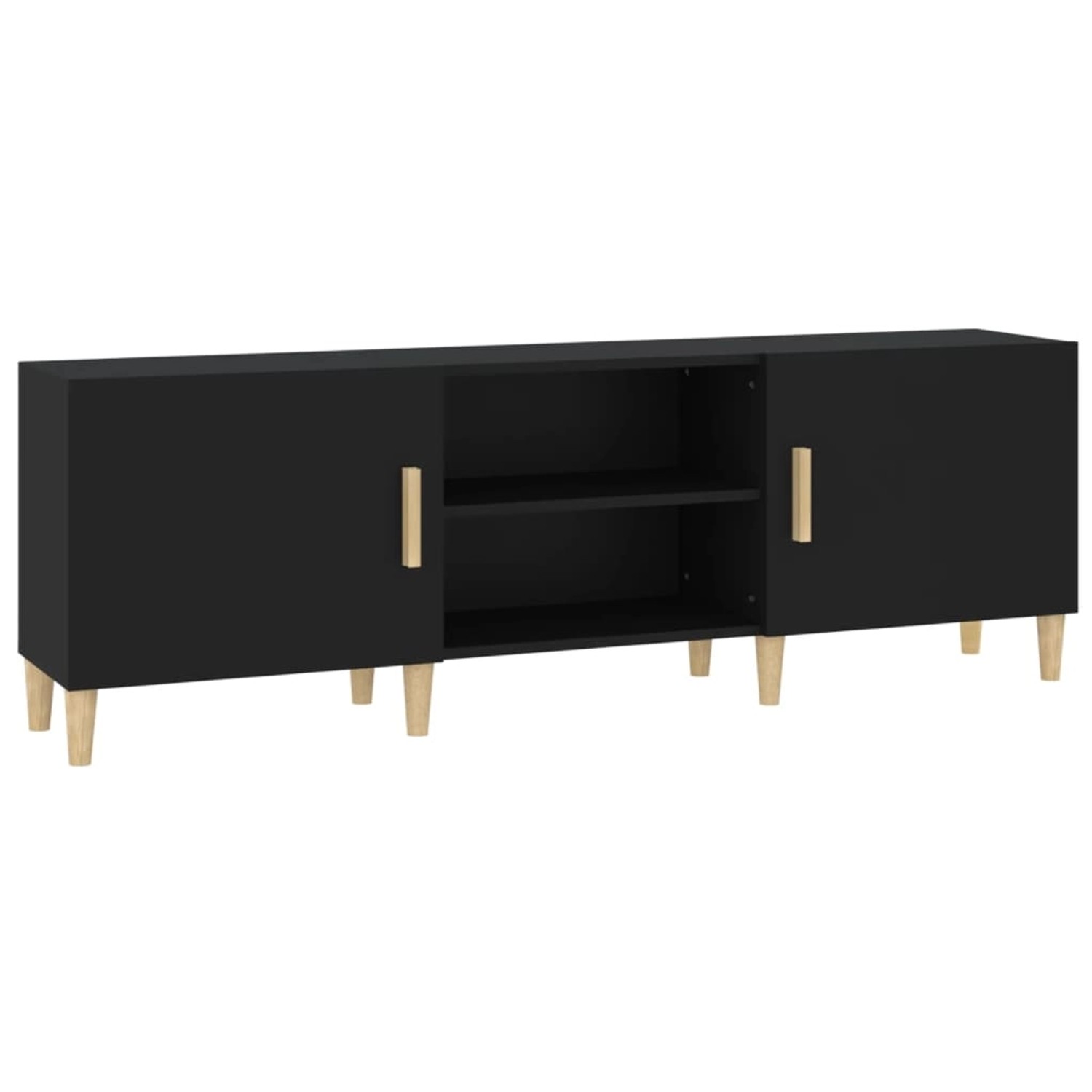 VidaXL TV-Schrank Schwarz 150x30x50 cm Holzwerkstoff Modell 1 VidaXL TV-Schrank Schwarz 150x30x50 cm Holzwerkstoff Modell 1 von VIDAXL