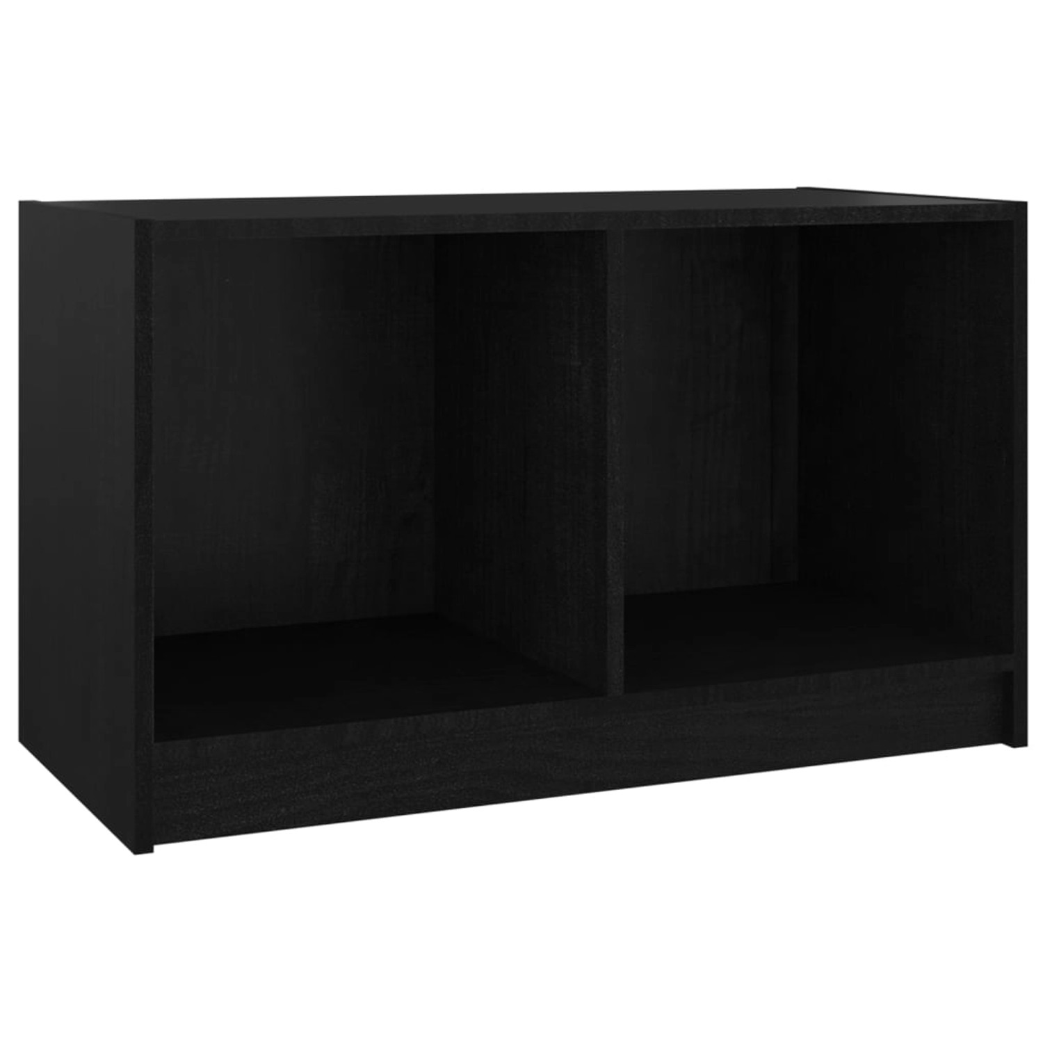 VidaXL TV-Schrank Schwarz 70x33x42 cm Massivholz Kiefür VidaXL TV-Schrank Schwarz 70x33x42 cm Massivholz Kiefür von VIDAXL