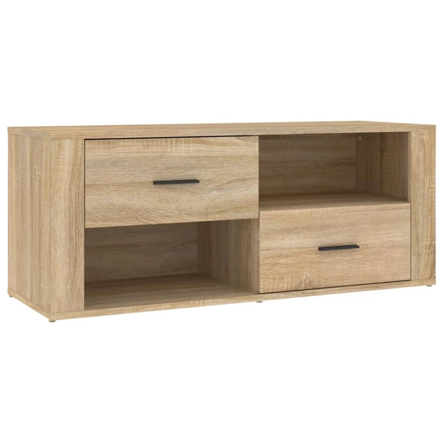 VidaXL TV-Schrank Sonoma-Eiche 100x35x40 cm Holzwerkstoff  Modell 3 von VIDAXL