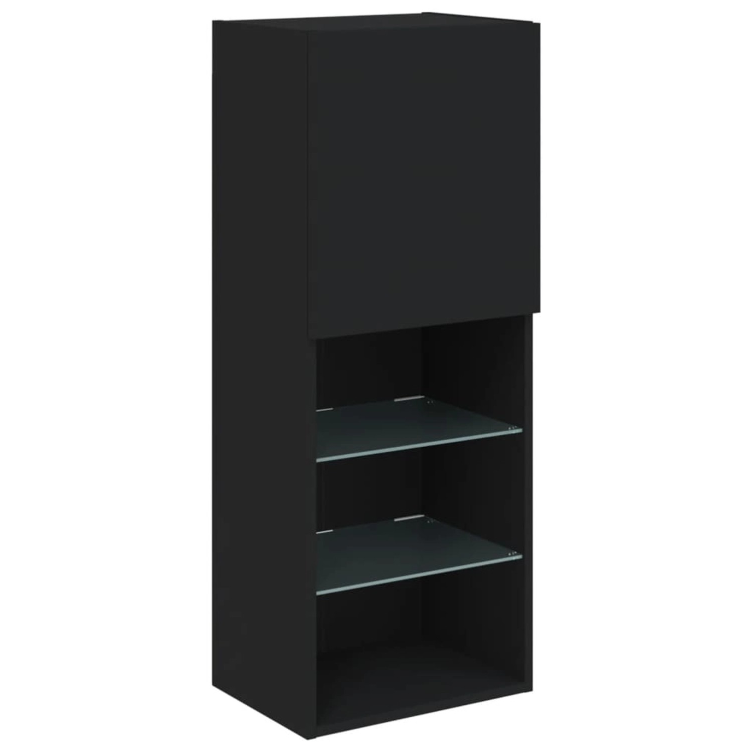 VidaXL TV-Schrank mit LED-Leuchten Schwarz 40,5x30x102 cm VidaXL TV-Schrank mit LED-Leuchten Schwarz 40,5x30x102 cm von VIDAXL