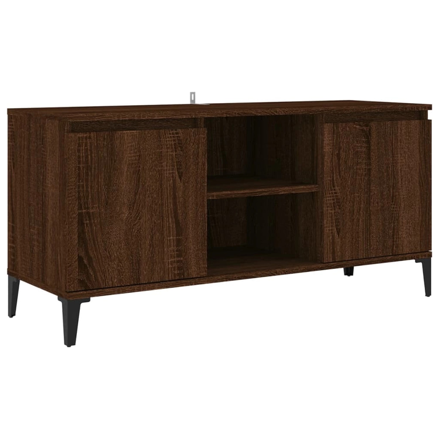 VidaXL TV-Schrank mit Metallbeinen Braun Eichen-Optik 103,5x35x50 cm VidaXL TV-Schrank mit Metallbeinen Braun Eichen-Optik 103,5x35x50 cm von VIDAXL