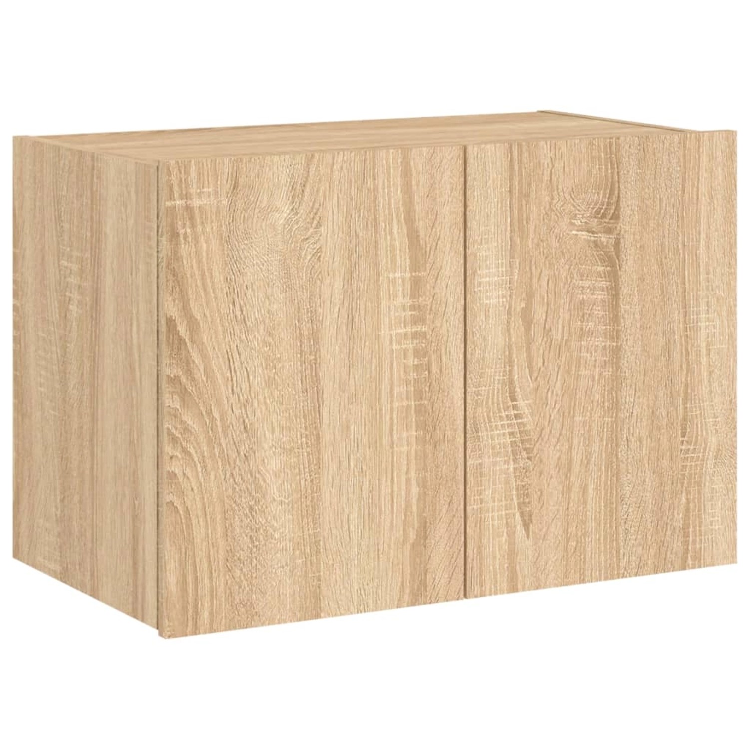 VidaXL TV-Wandschrank mit LED-Leuchten Sonoma-Eiche 60x35x41 cm von VIDAXL