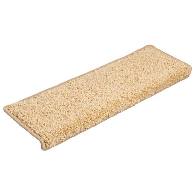 vidaXL Teppich-Treppenstufen 15 Stk. 65x21x4 cm Braun von VIDAXL