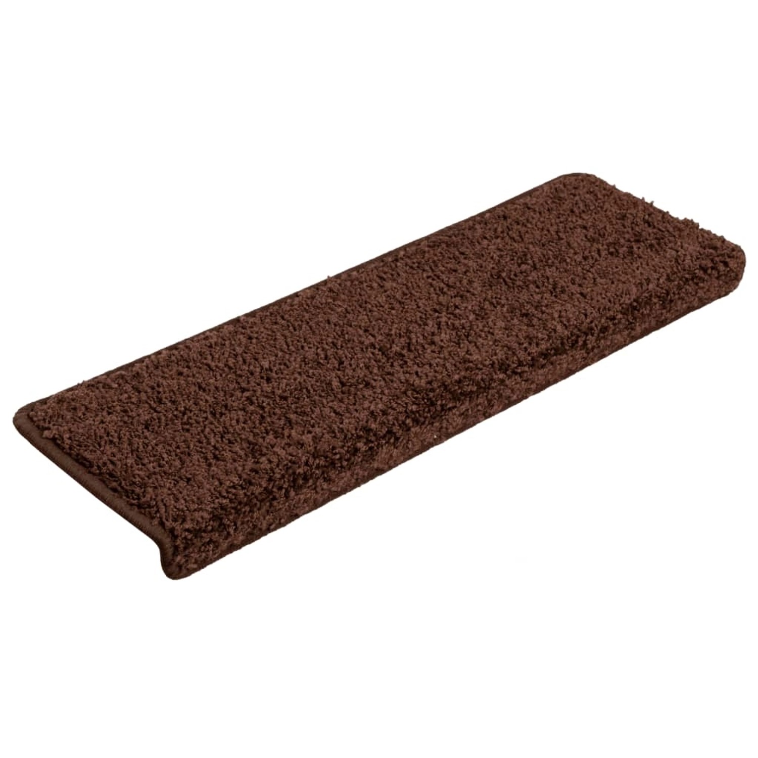 VidaXL Teppich-Treppenstufen Braun 15 Stk. 65x21x4 cm von VIDAXL