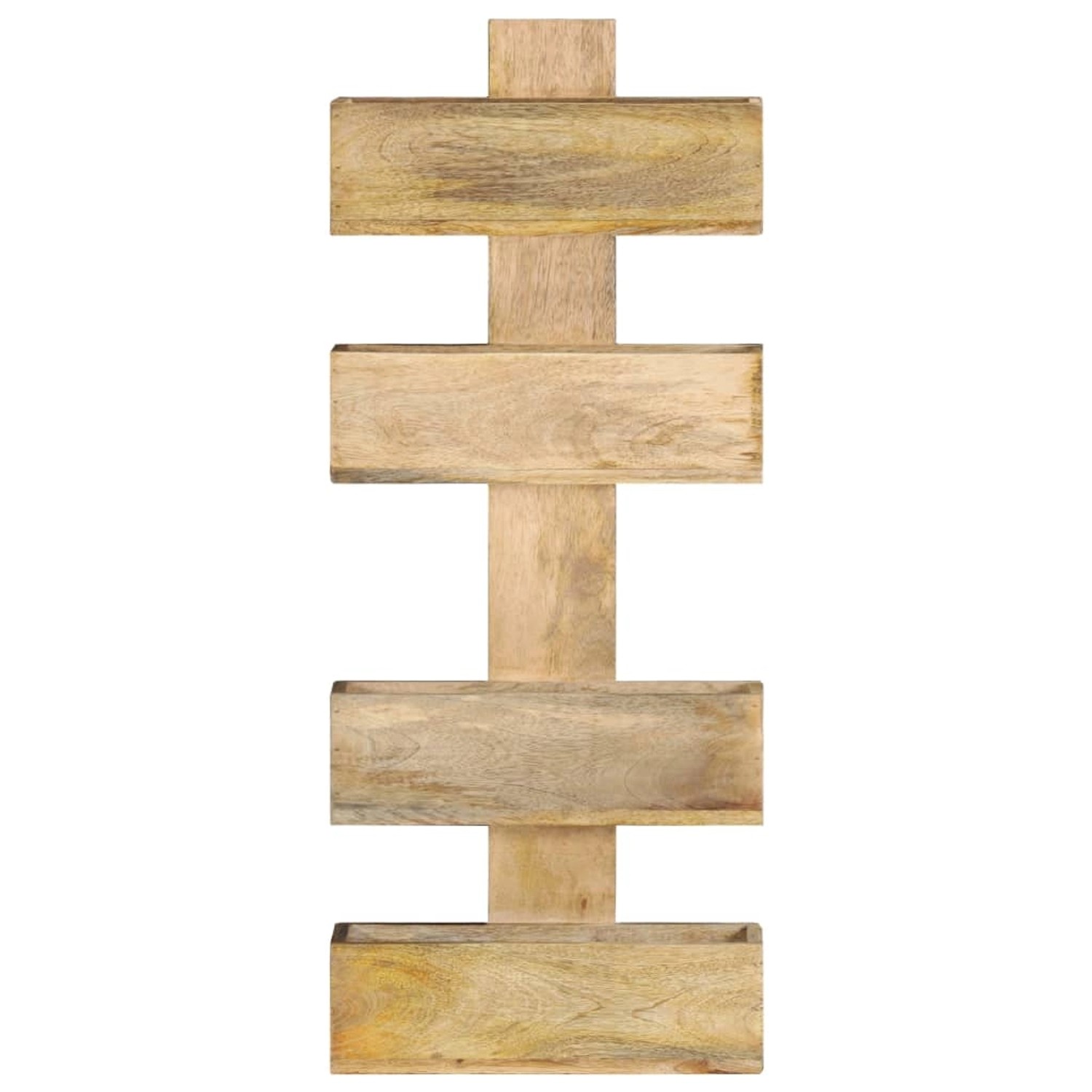 VidaXL Wand-Zeitschriftenständer 30 x 11 x 72 cm Massivholz Mango VidaXL Wand-Zeitschriftenständer 30 x 11 x 72 cm Massivholz Mango von VIDAXL