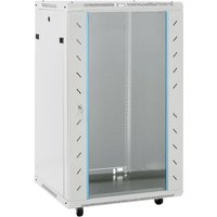 Vidaxl - 18U Netzwerkschrank 19' IP20 Grau 60x60x100 cm von VIDAXL
