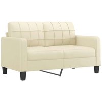 2-Sitzer-Sofa Creme 140 cm Kunstleder Vidaxl 2-Sitzer-Sofa Creme 140 cm Kunstleder Vidaxl von VIDAXL