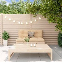Vidaxl - 2-tlg. Garten-Lounge-Set Massivholz Kiefer von VIDAXL