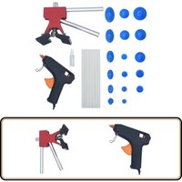 Vidaxl - 26-tlg. Ausbeulwerkzeug-Set - Ausbeulen Werkzeug - Dellen Reparieren - Lackschutz - Auto Werkstatt - Reparaturanleitung von VIDAXL