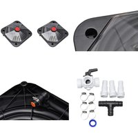2x Pool Solarheizung 735 w - Pool Heizung - Pool Heizungen - Home & Living von VIDAXL