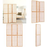 Vidaxl - 3-tlg. Paravent Japanischer Stil Faltbar 120x170 cm - Raumteiler - Shoji Design - Holzraumteiler - Faltbarer Raumteiler - Japanische Vidaxl - 3-tlg. Paravent Japanischer Stil Faltbar 120x170 cm - Raumteiler - Shoji Design - Holzraumteiler - Faltbarer Raumteiler - Japanische von VIDAXL