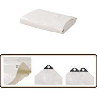 Vidaxl - Abdeckplane 650 g/m² 6x8 m Weiß - Abdeckplane - Plane - Wasserdichter Überzug - Schutzhülle - Outdoor Plane Vidaxl - Abdeckplane 650 g/m² 6x8 m Weiß - Abdeckplane - Plane - Wasserdichter Überzug - Schutzhülle - Outdoor Plane von VIDAXL