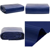 Abdeckplane Blau 4x7 m 600 g/m² - Abdeckplane - Plane - Schutzhülle - Wasserdichte Plane - Wetterfeste Plane - Home & Living von VIDAXL