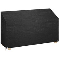 Vidaxl - Abdeckung für Gartenbank 12 Ösen 210x70x70/88 cm Polyethylen von VIDAXL