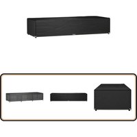 Vidaxl - Abdeckung für Sonnenliege 12 Ösen 205x75x40 cm Polyethylen - Sonnenschirm Abdeckung - Gartenmöbelschutzhülle - Wetterfest - Uv Beständig von VIDAXL